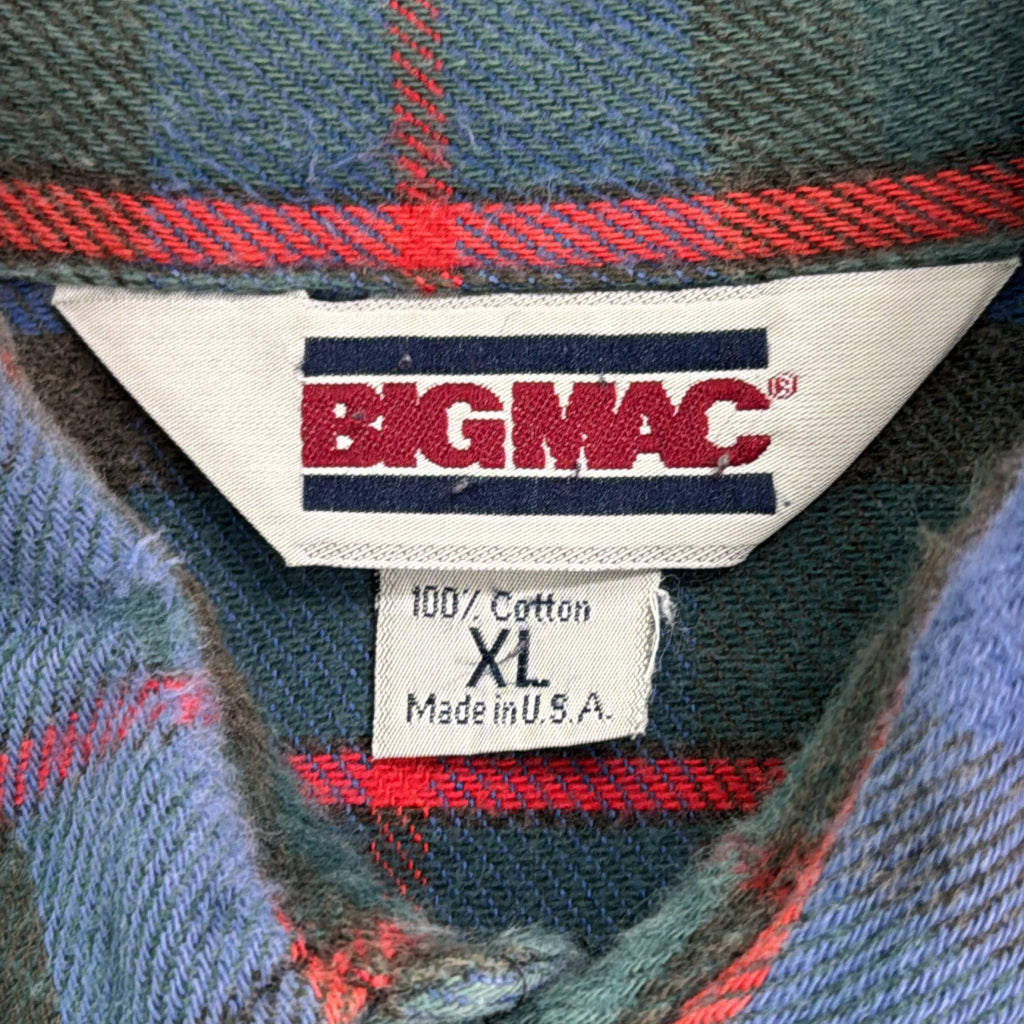80s BIG MAC Flannel Shirt