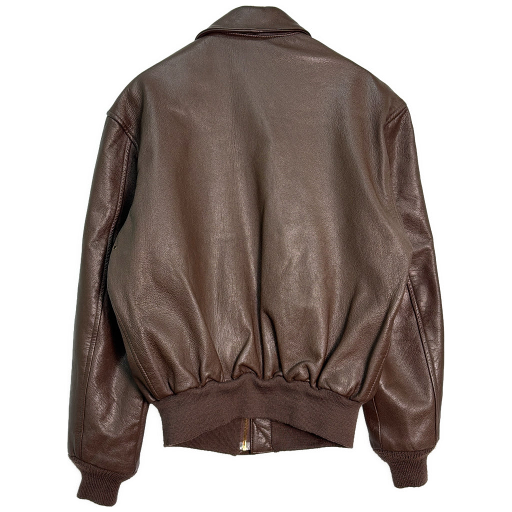 90s Cooper A-2 Flight Jacket Military Jacket