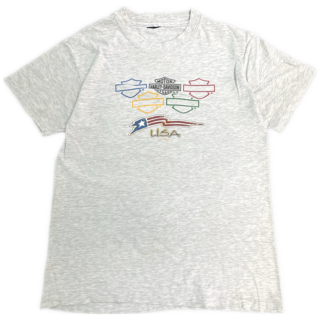 90s HARLEY DAVIDSON Motorcycle T-Shirt