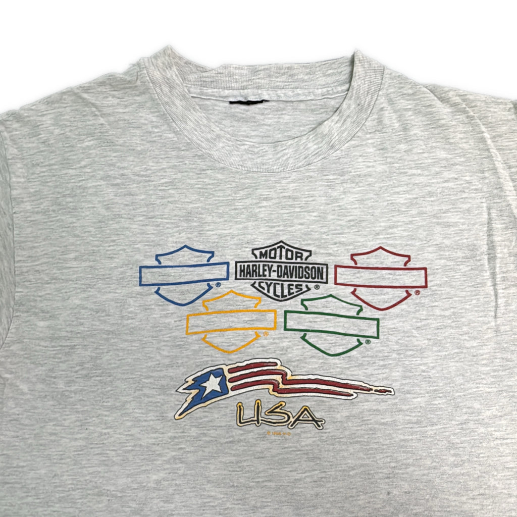 90s HARLEY DAVIDSON Motorcycle T-Shirt