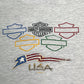 90s HARLEY DAVIDSON Motorcycle T-Shirt