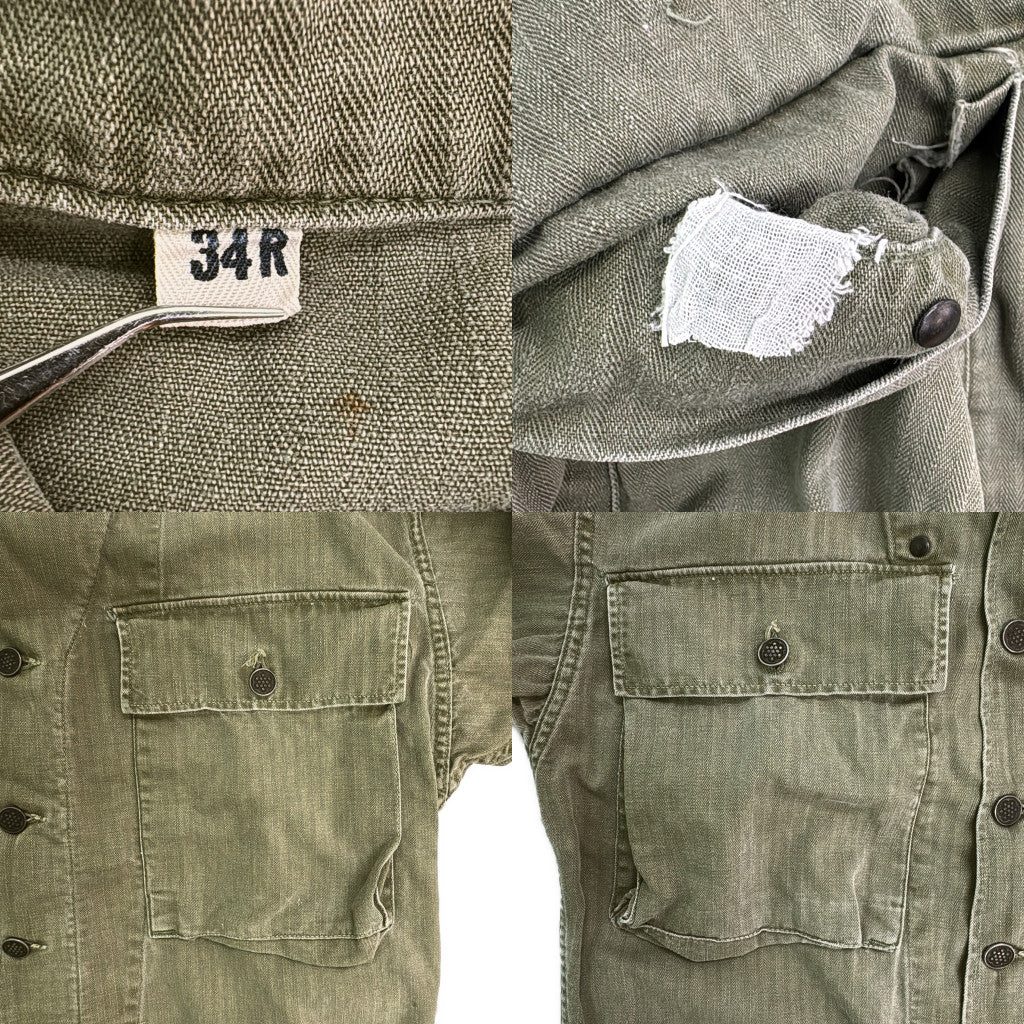 40s U.S. ARMY M-43 Field Jacket Military Jacket