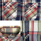 80s FIVE BROTHER Flannel Shirt