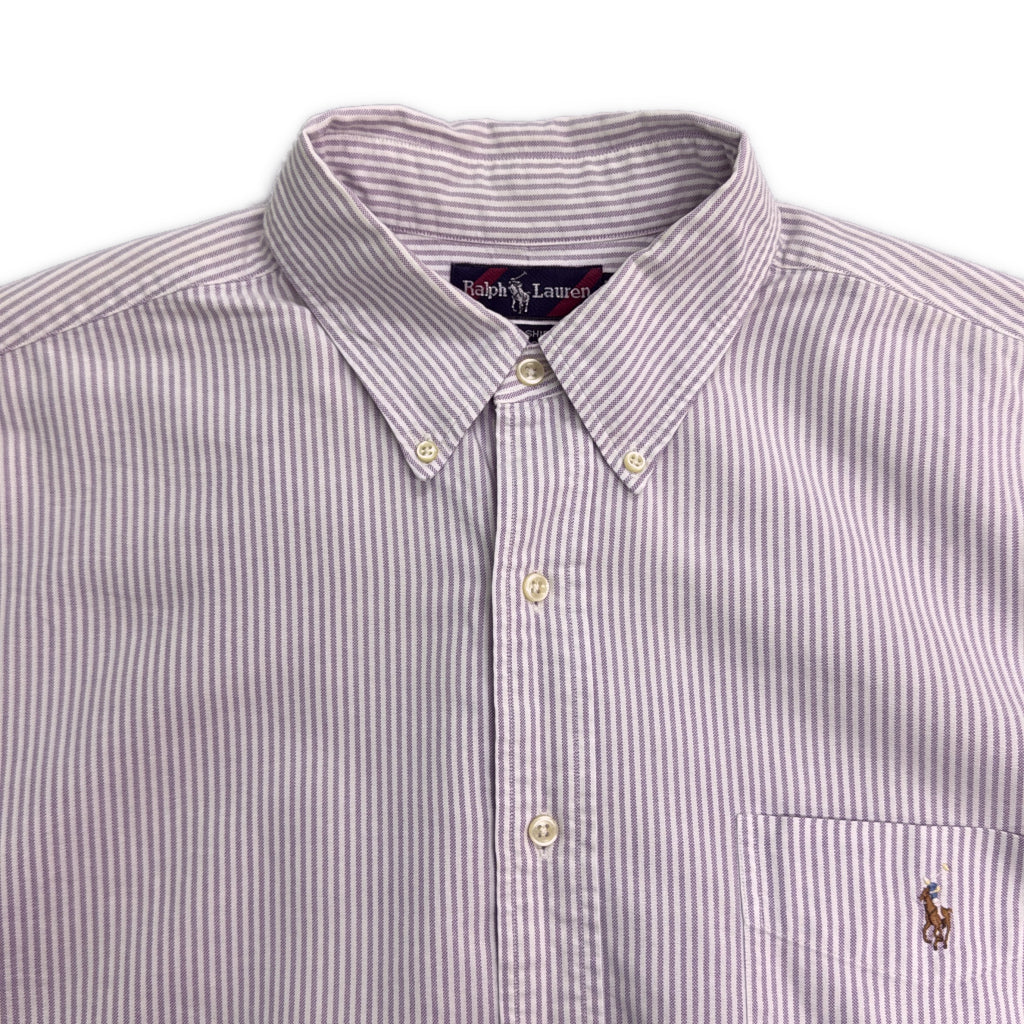 RALPH LAUREN BIG SHIRT Stripe Shirt