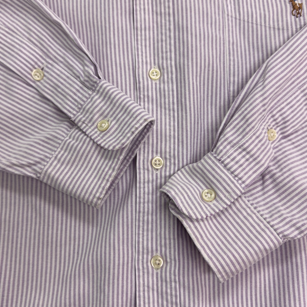 RALPH LAUREN BIG SHIRT Stripe Shirt
