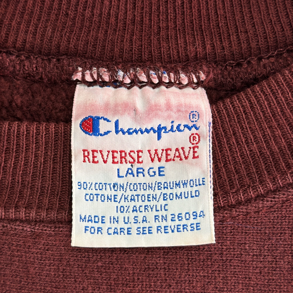 90s Champion REVERSE WEAVE College Sweat