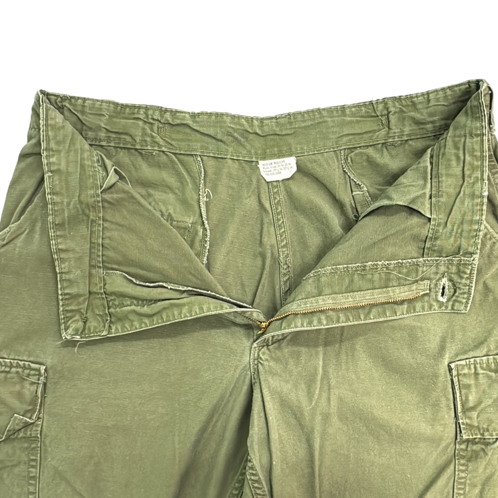 60s U.S. ARMY Jungle Fatigue Trousers Cargo Pants