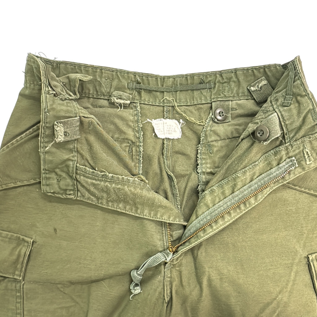 70s U.S. ARMY M-65 Field Trousers Military Pants