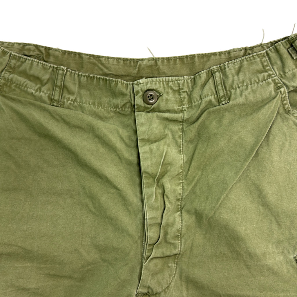 60s U.S. ARMY Jungle Fatigue Trousers Military Pants