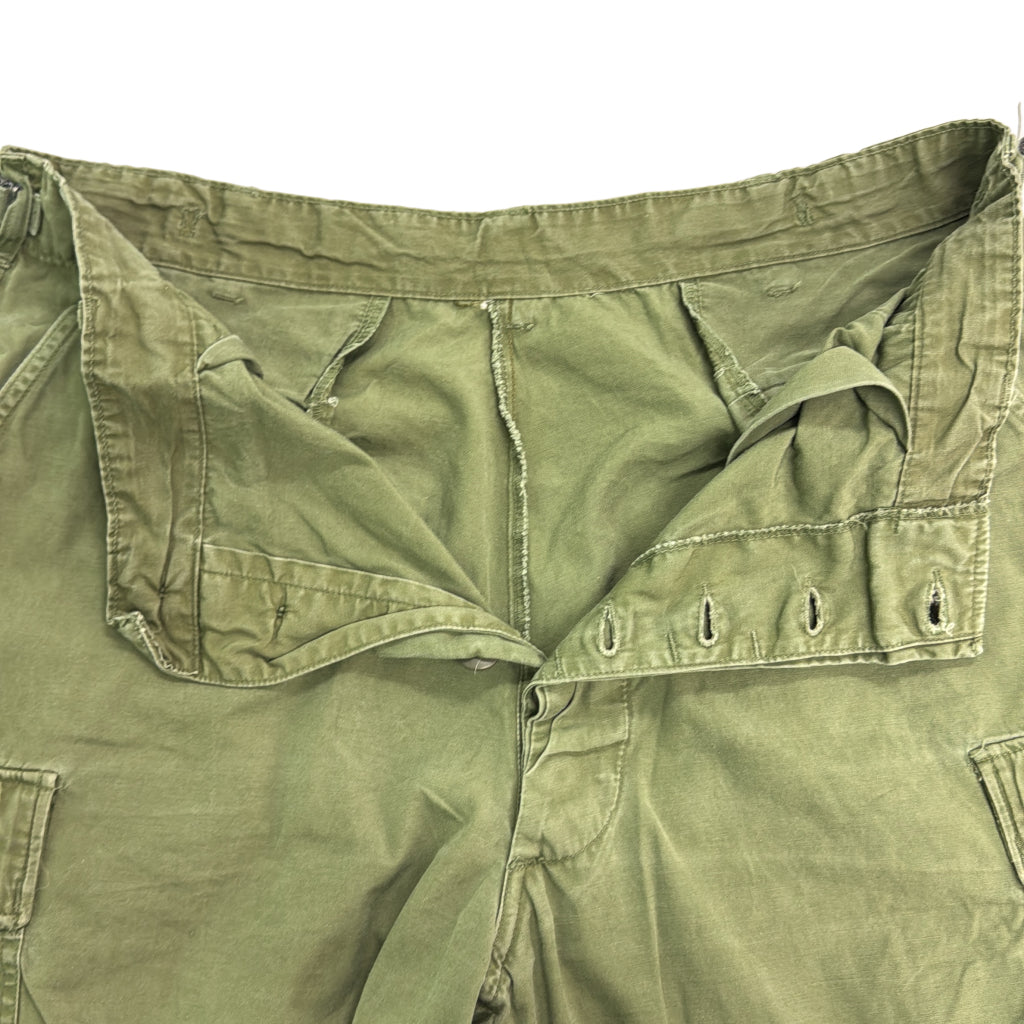 60s U.S. ARMY Jungle Fatigue Trousers Military Pants