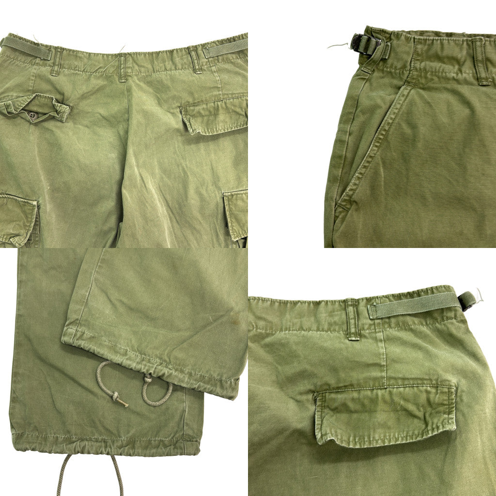 60s U.S. ARMY Jungle Fatigue Trousers Military Pants
