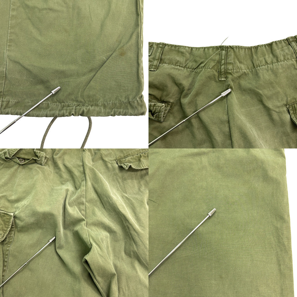 60s U.S. ARMY Jungle Fatigue Trousers Military Pants