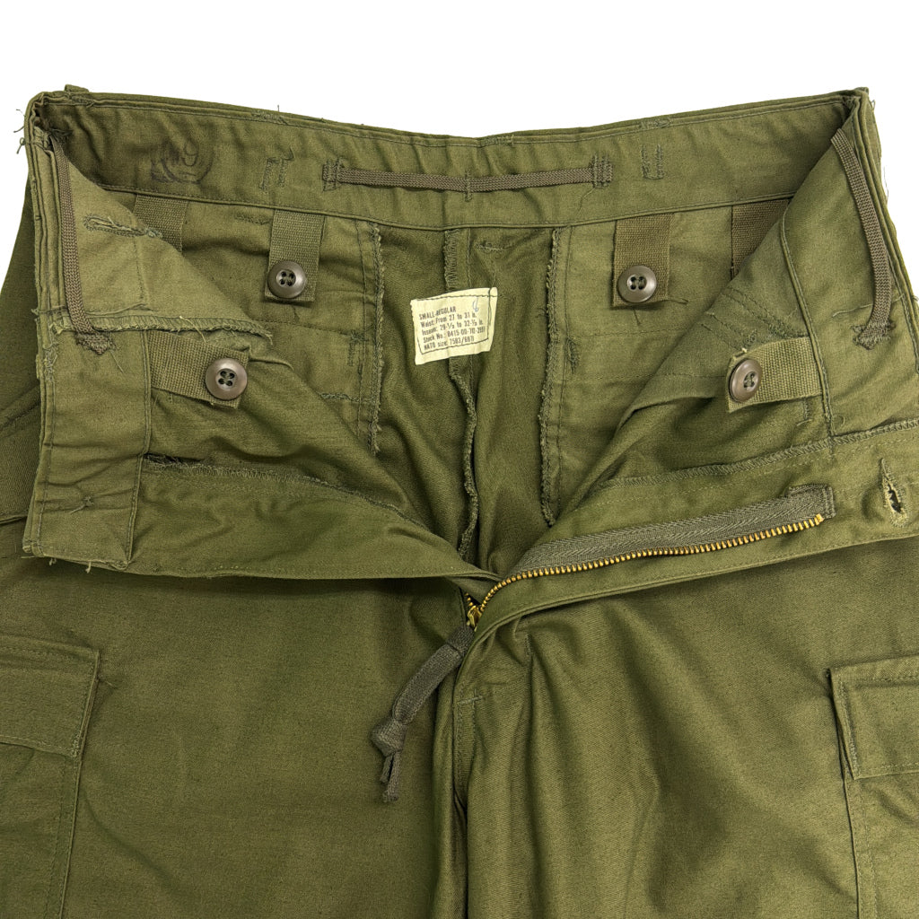 70s U.S. ARMY M-65 Field Trousers Military Pants