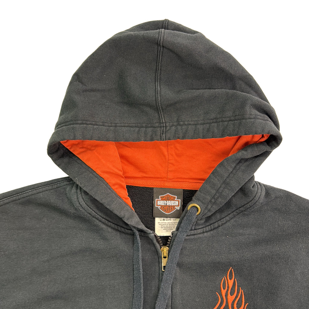 00s HARLEY DAVIDSON Full Zip Hoodie