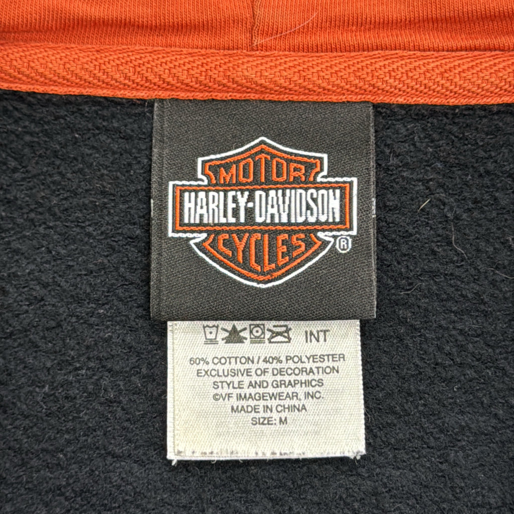 00s HARLEY DAVIDSON Full Zip Hoodie