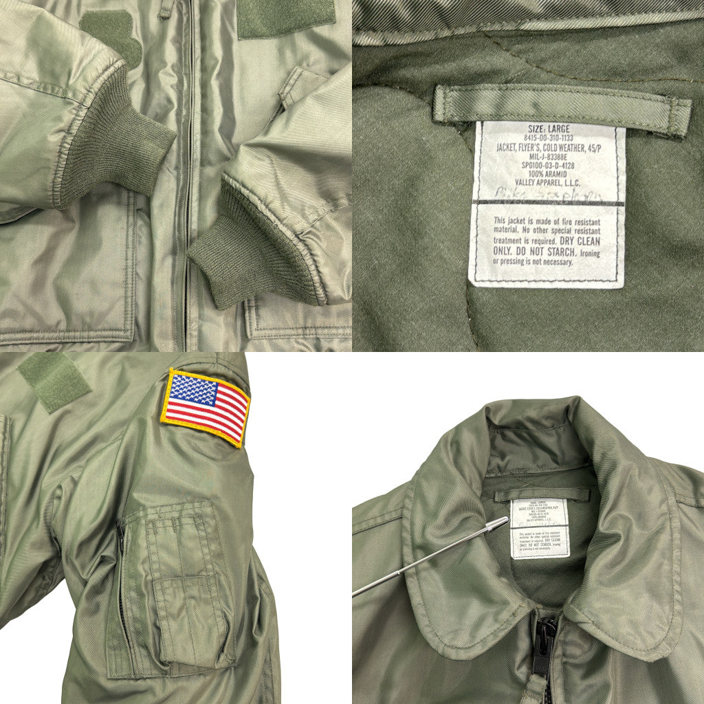 00s U.S.AIRFORCE CWU-45/P Flight Jacket Military Jacket