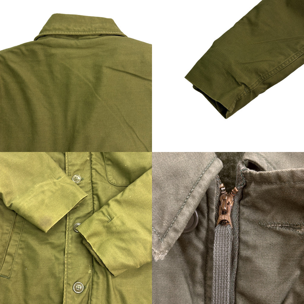 70s U.S. NAVY A-2 Deck Jacket Military Jacket