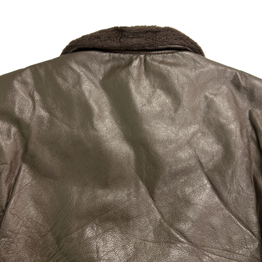 70s U.S. NAVY G-1 Flight Jacket Military Jacket
