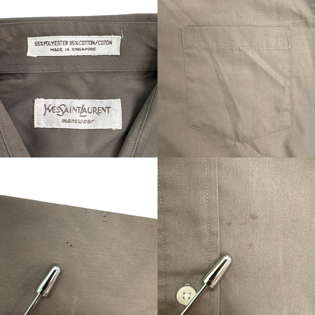 80s YVES SAINT LAURENT Shirt