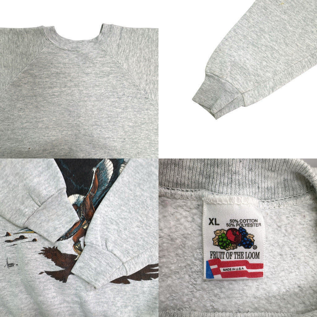 90s FRUIT OF THE LOOM Animal Sweat