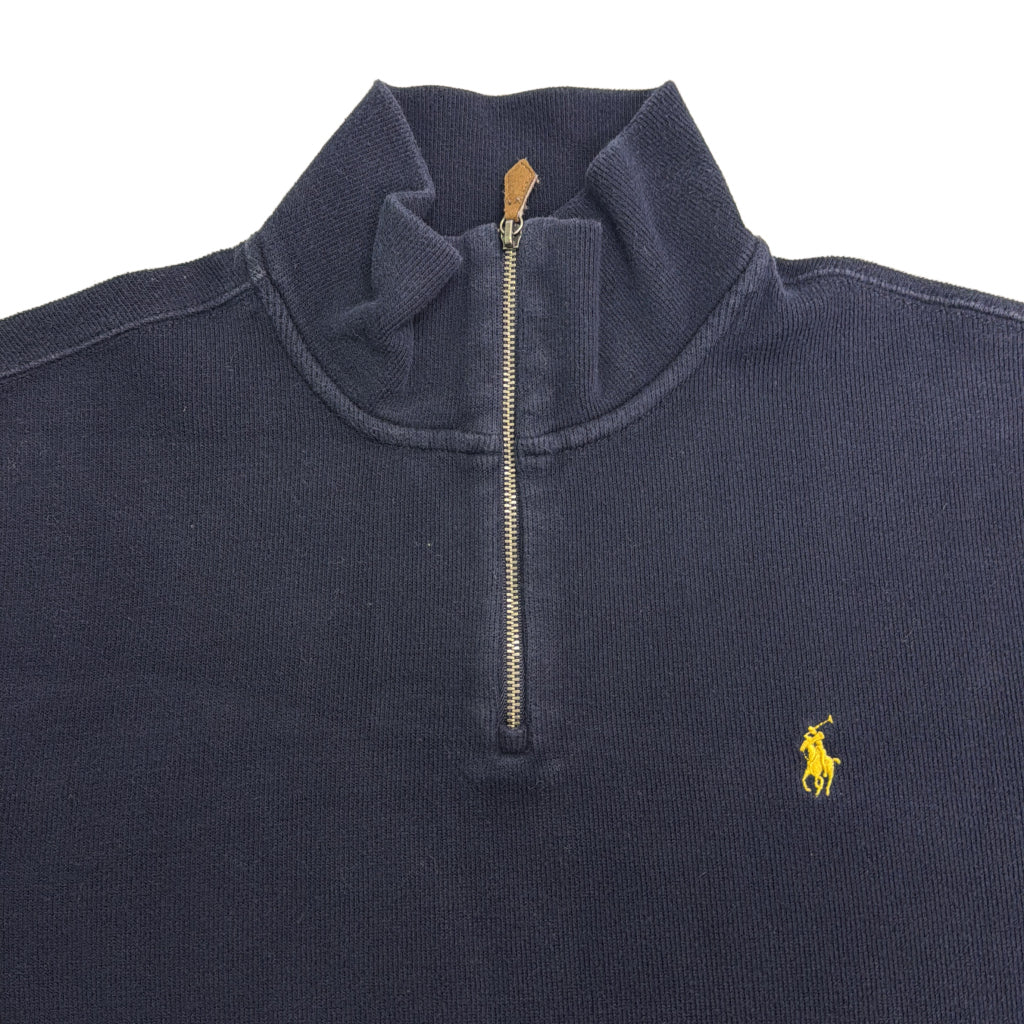 Polo by Ralph Lauren Half Zip Cotton Sweater Half Zip Sweater