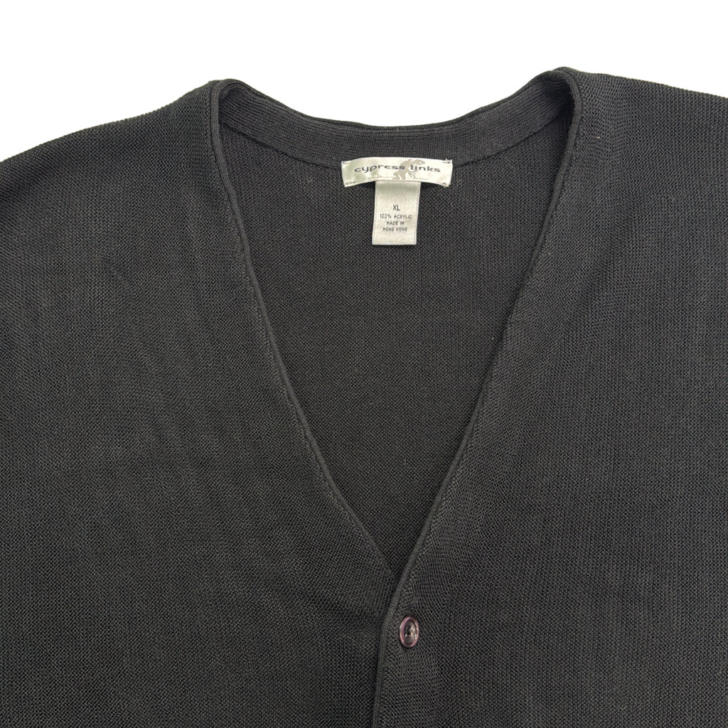 90s Cypress Links Plain Cardigan