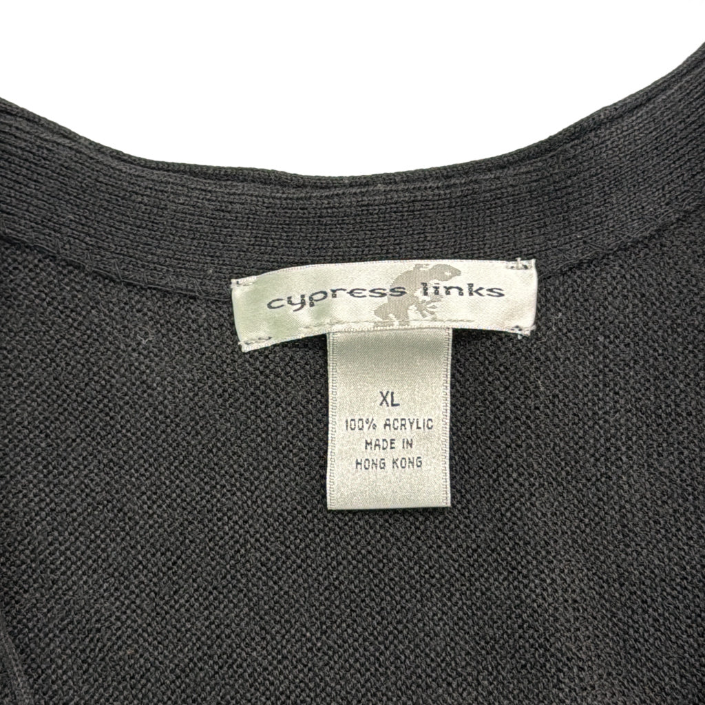 90s Cypress Links Plain Cardigan