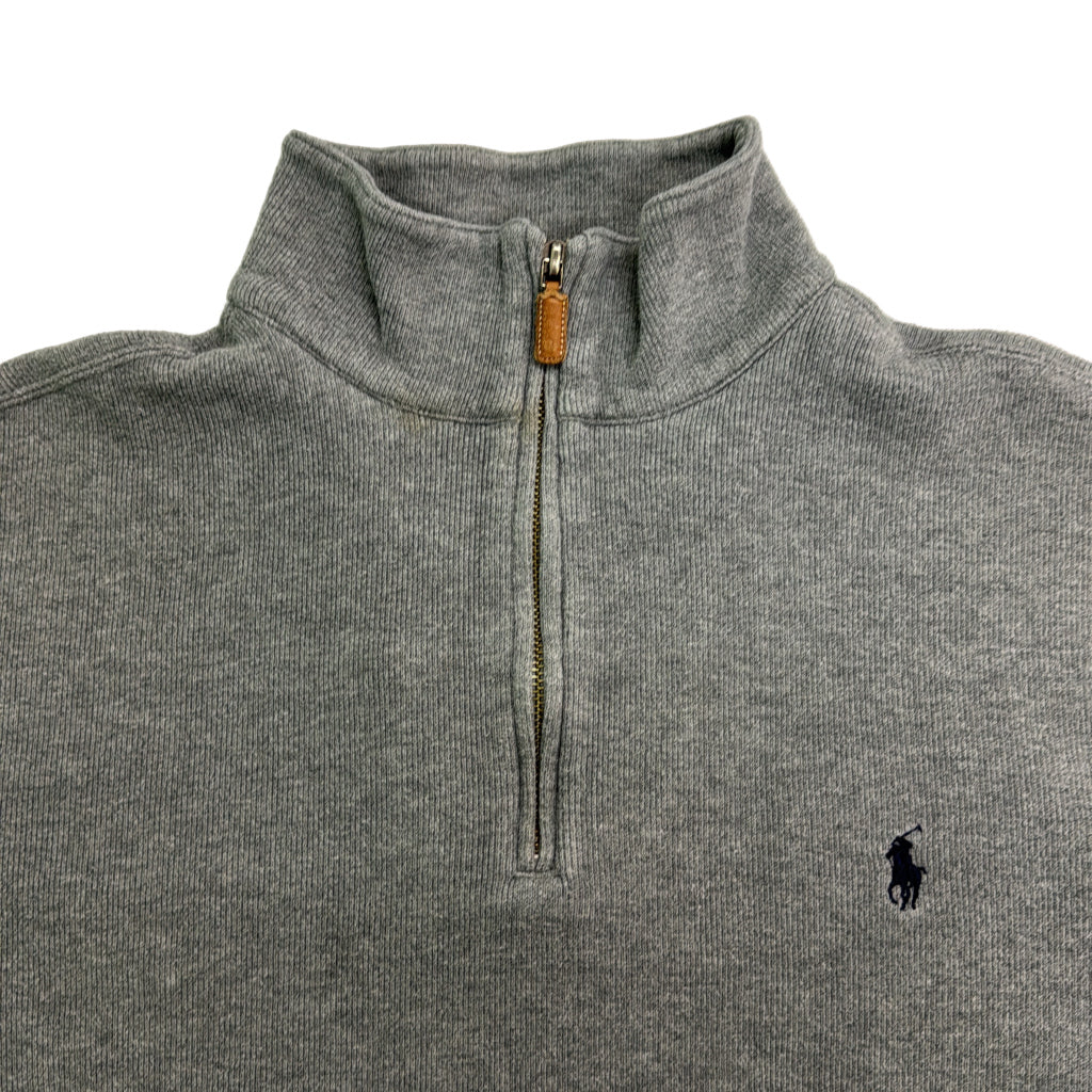 Polo by Ralph Lauren Half Zip Cotton Sweater Half Zip Sweater