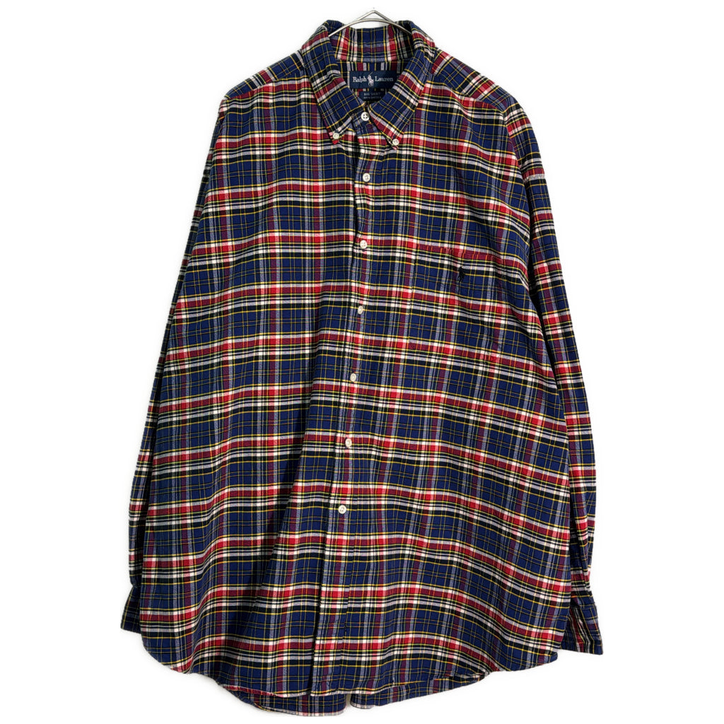RALPH LAUREN BIG SHIRT Check Shirt