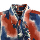 70s CAMPUS EXPRESSIONS by CAMPUS Patterned Shirt