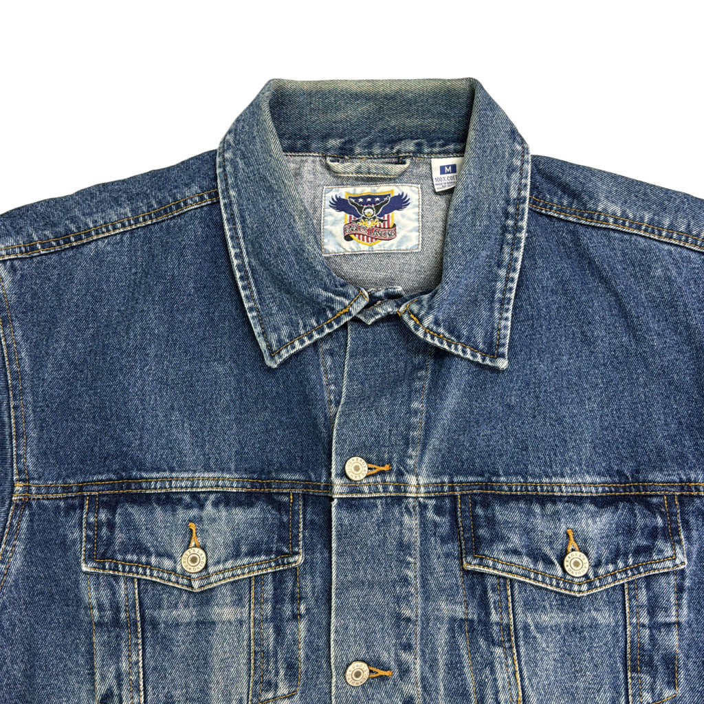 90s EAGLES LANDING Denim Jacket