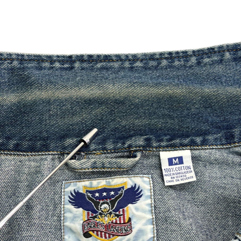 90s EAGLES LANDING Denim Jacket