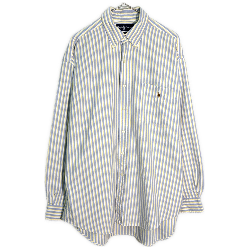 RALPH LAUREN BIG SHIRT Stripe Shirt