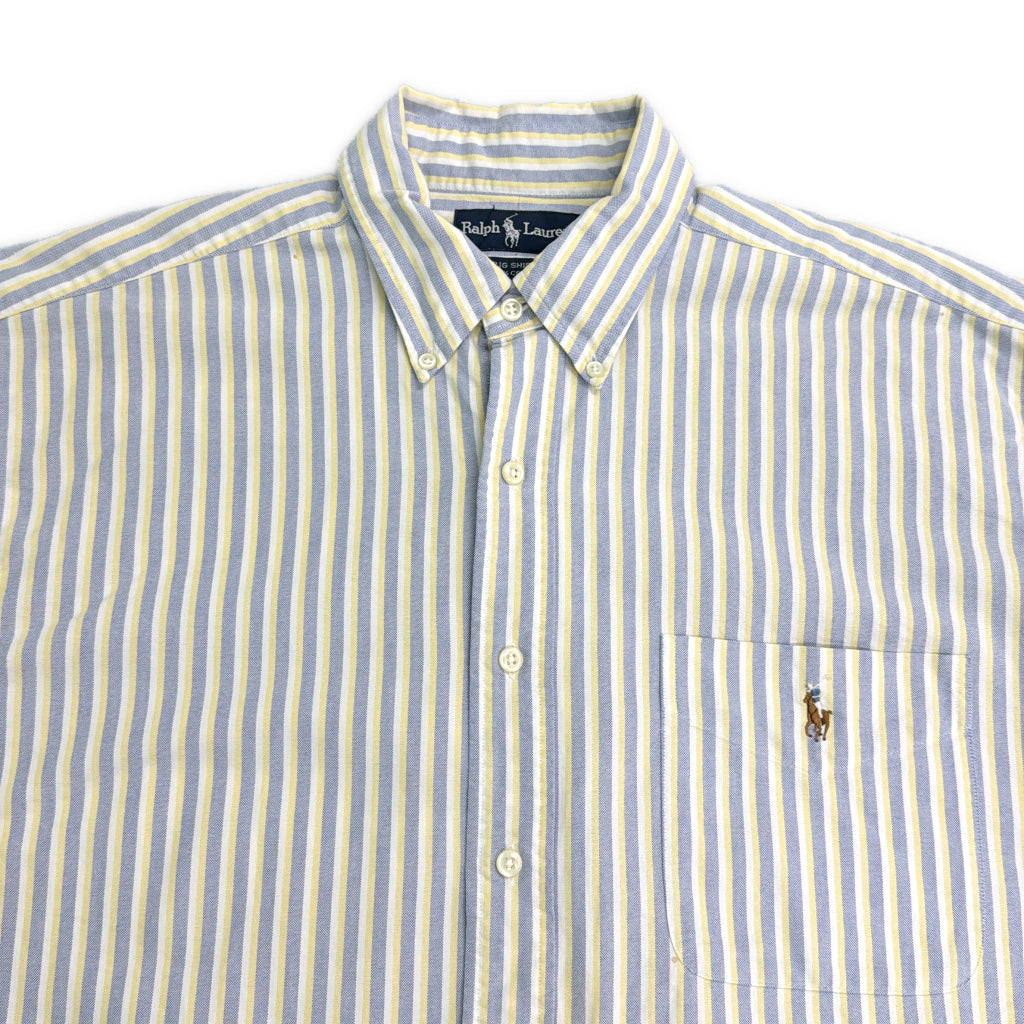 RALPH LAUREN BIG SHIRT Stripe Shirt