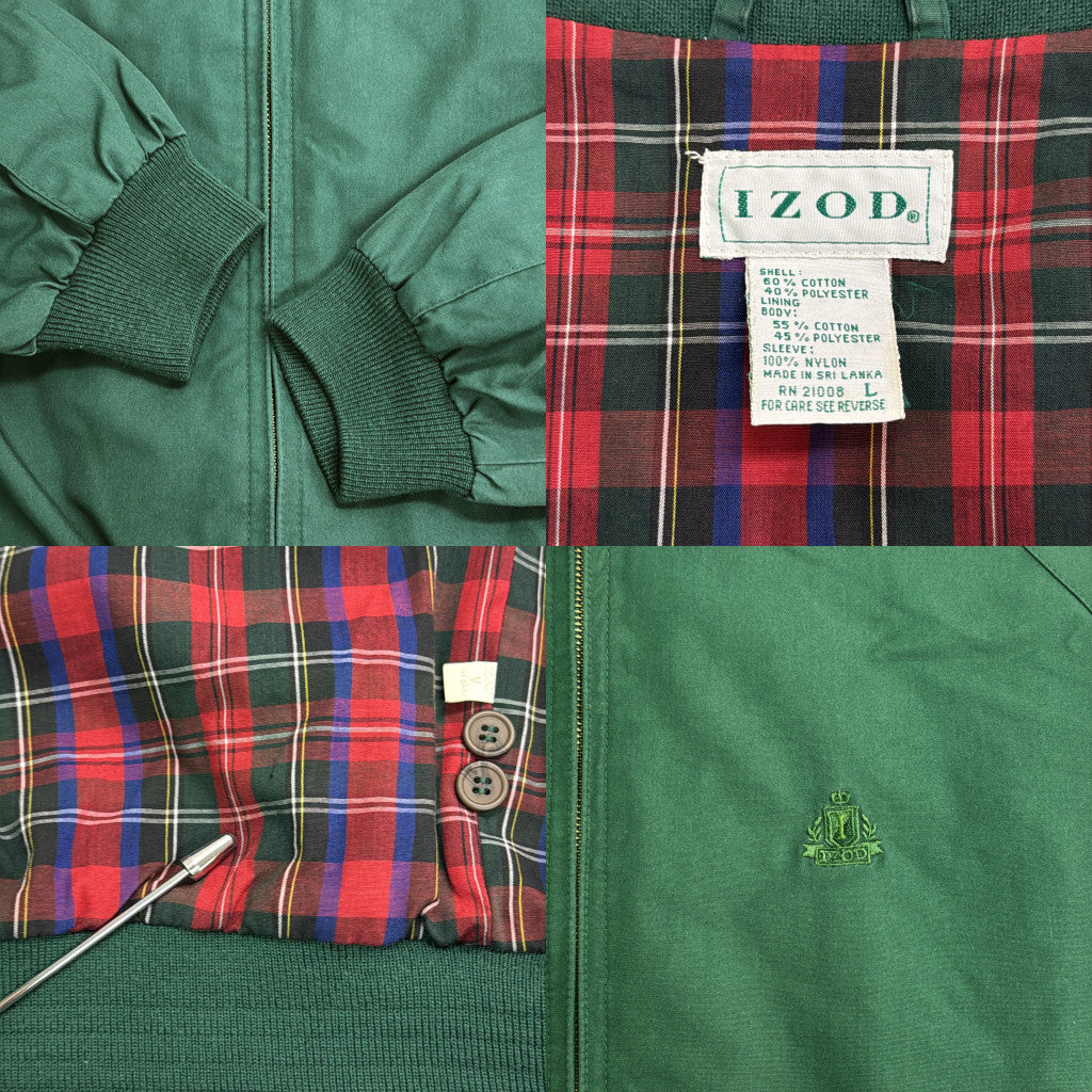90s IZOD Harrington Swing Top