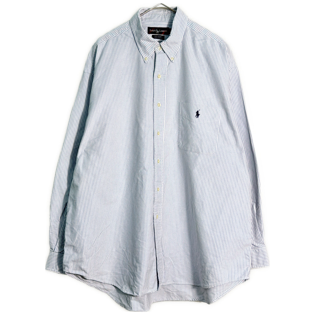 RALPH LAUREN BIG SHIRT Stripe Shirt