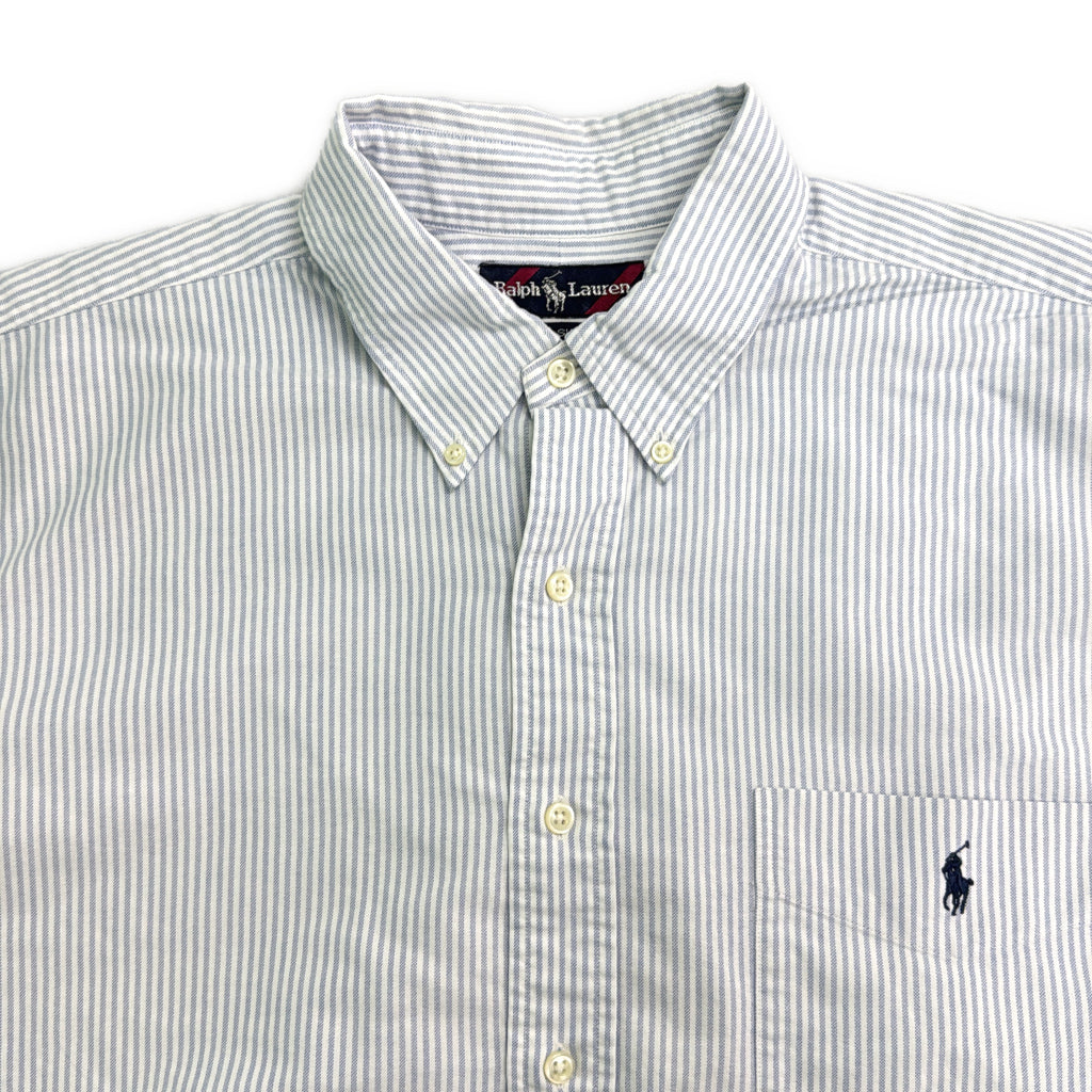 RALPH LAUREN BIG SHIRT Stripe Shirt