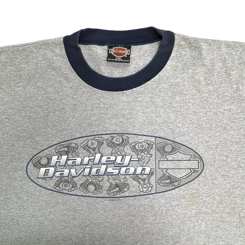00s HARLEY DAVIDSON Motorcycle T-Shirt
