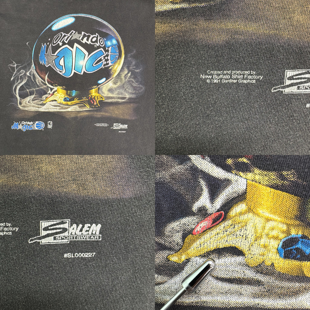 90s SALEM SPORTSWEAR Sports Brand Pro Team T-Shirt