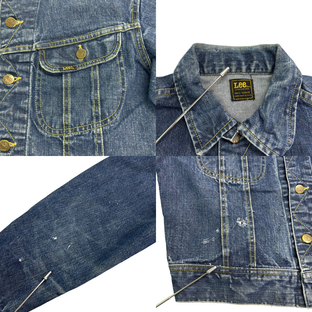 80s Lee PATD-153438 Denim Jacket