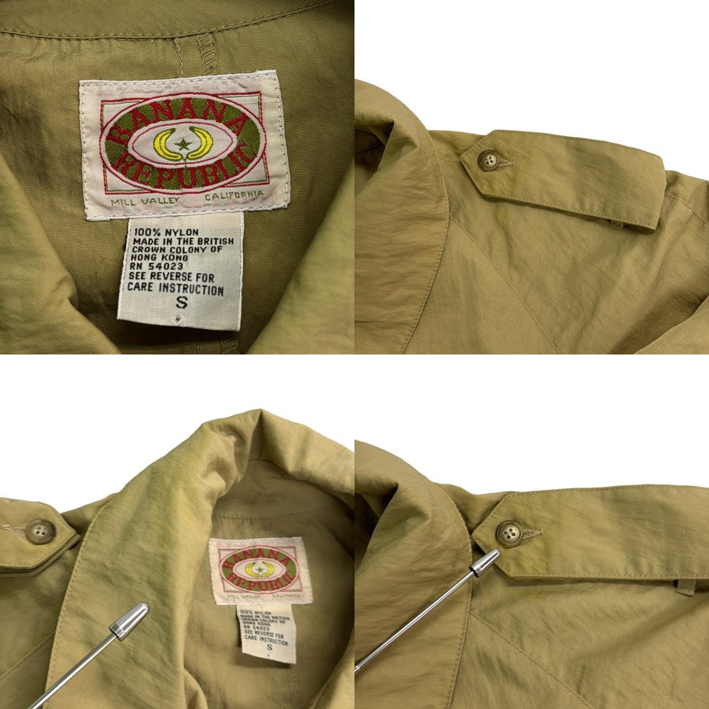 80s Banana Republic Trench Trench Coat