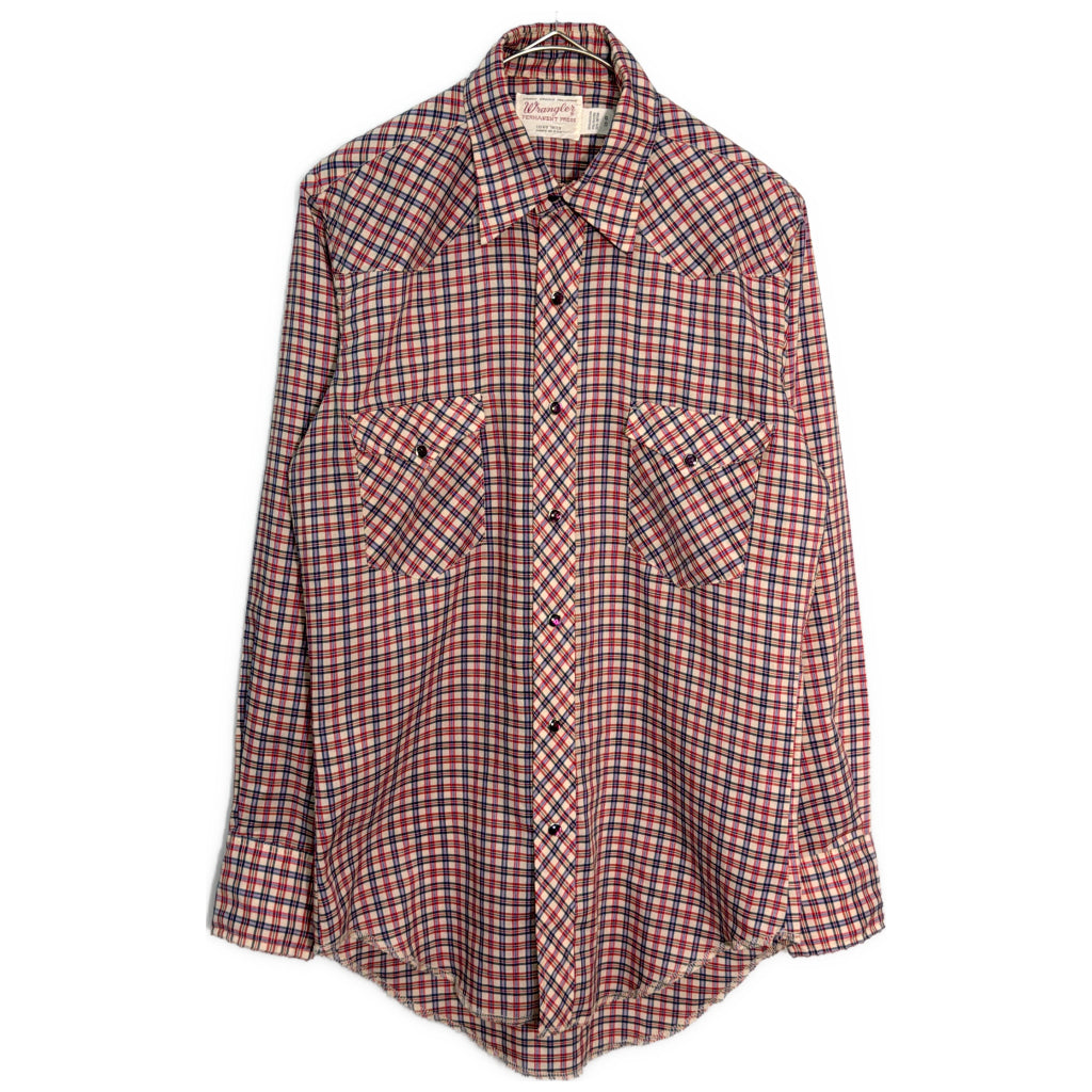 70s Wrangler Check Shirt
