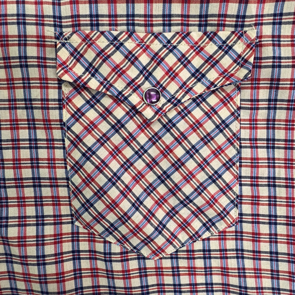 70s Wrangler Check Shirt
