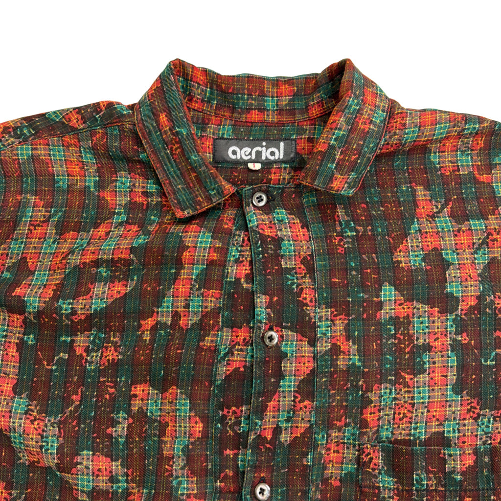 90s aerial Check Shirt