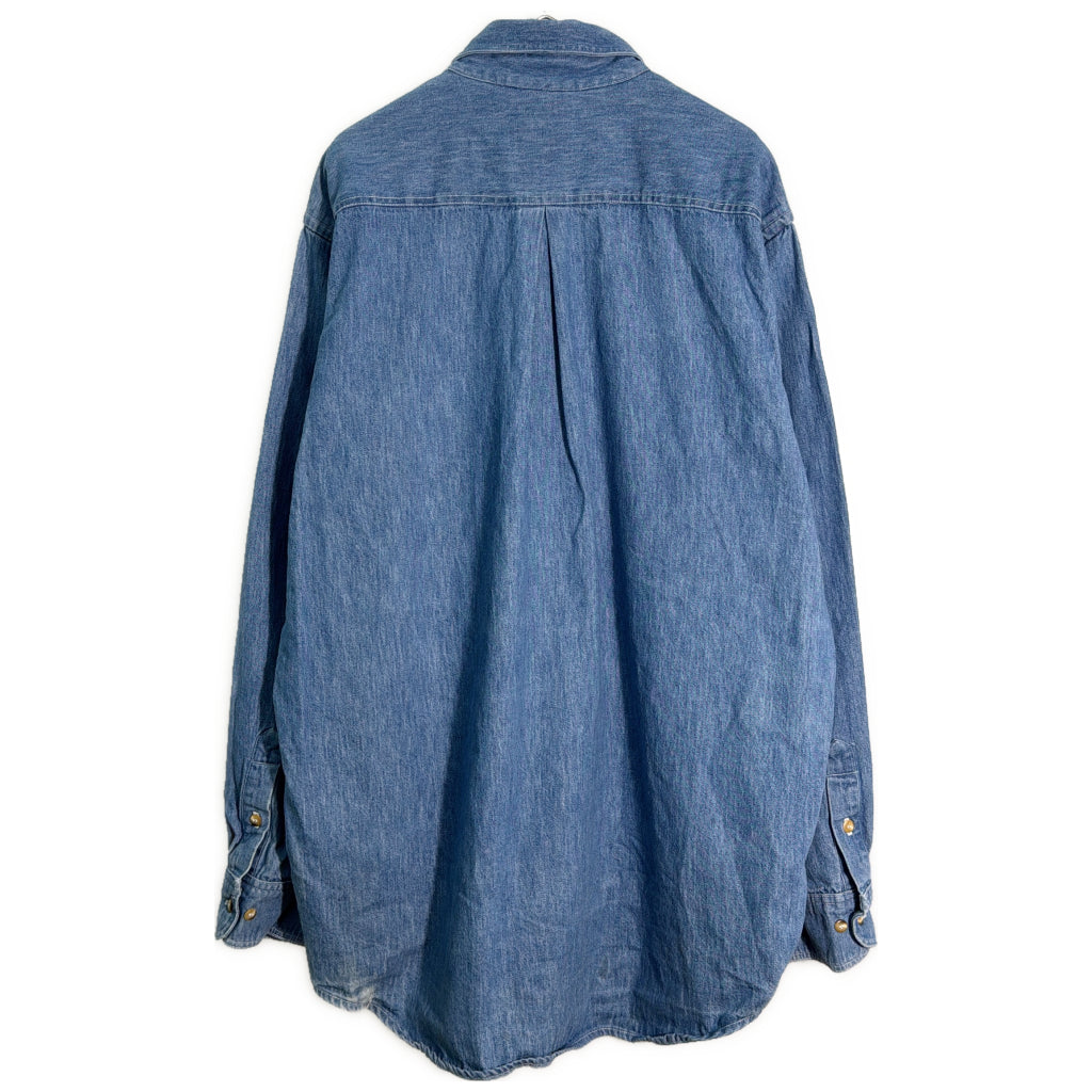 90s Marlboro Denim Chambray Shirt