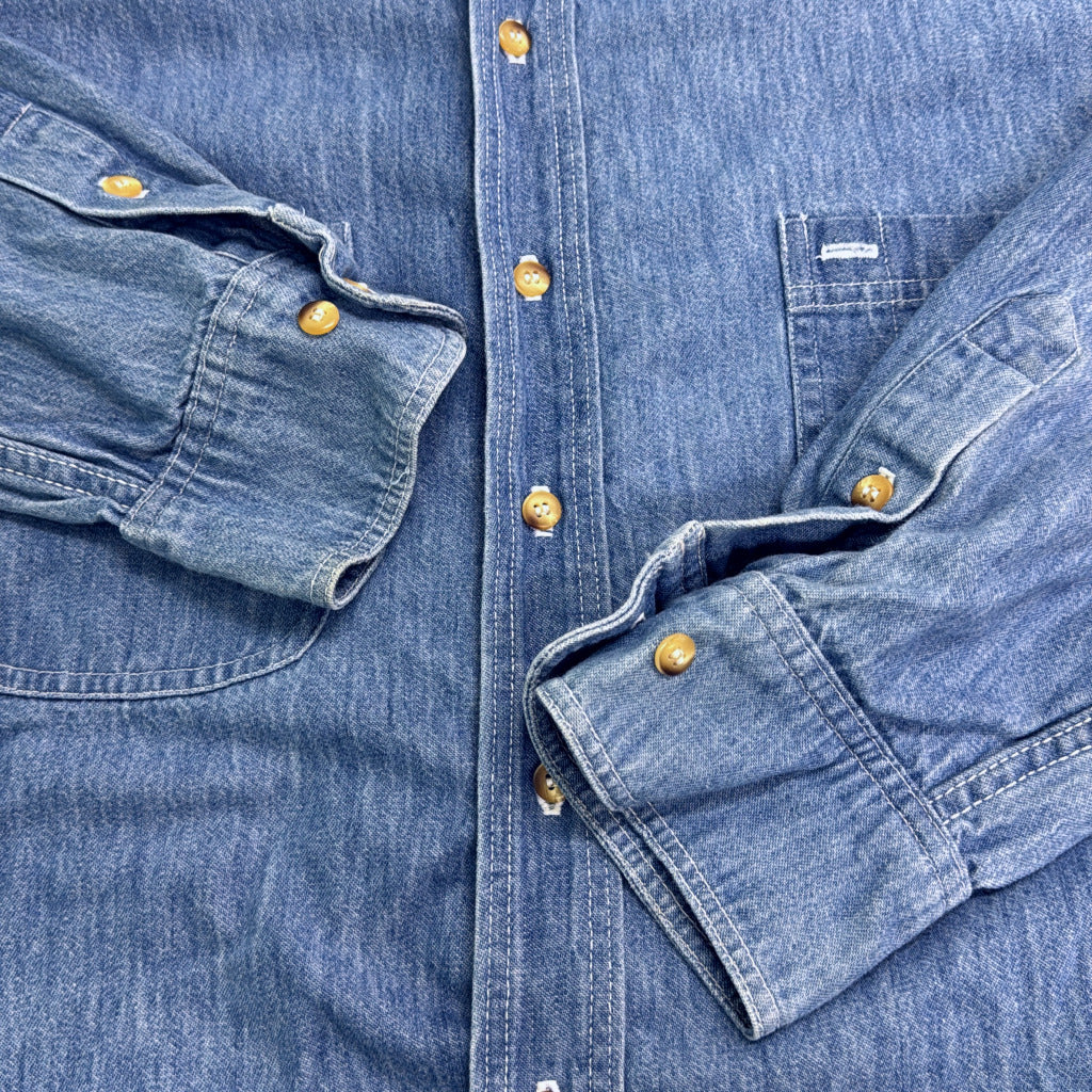 90s Marlboro Denim Chambray Shirt