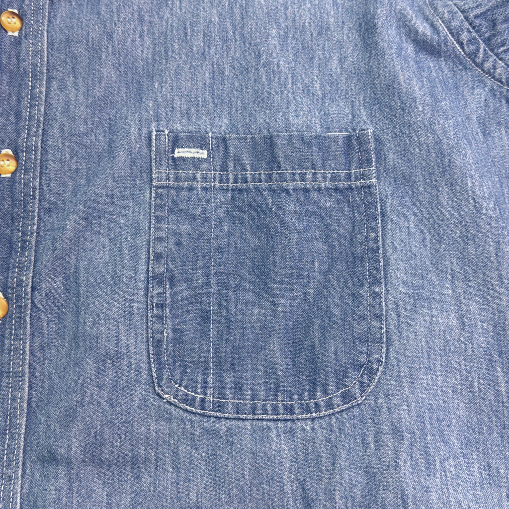 90s Marlboro Denim Chambray Shirt