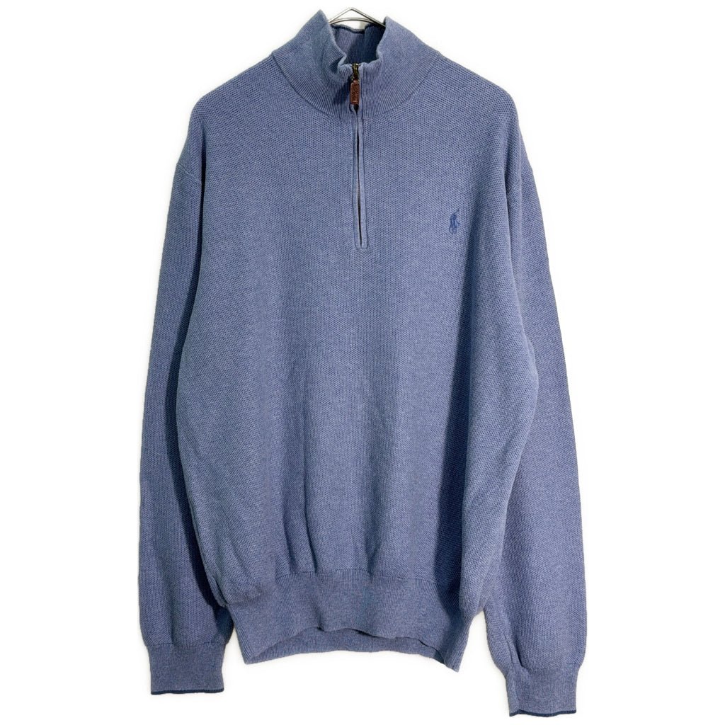 Polo by Ralph Lauren Half Zip Cotton Sweater Half Zip Sweater