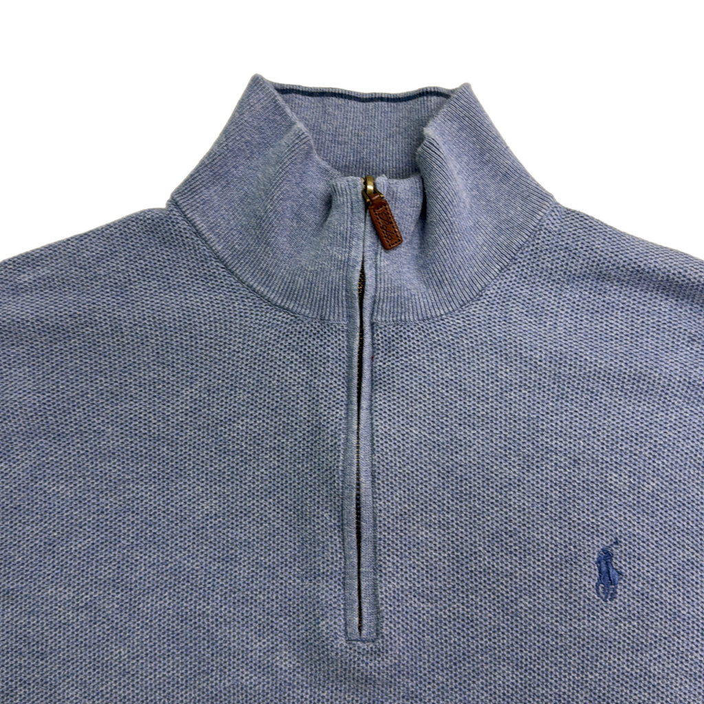 Polo by Ralph Lauren Half Zip Cotton Sweater Half Zip Sweater