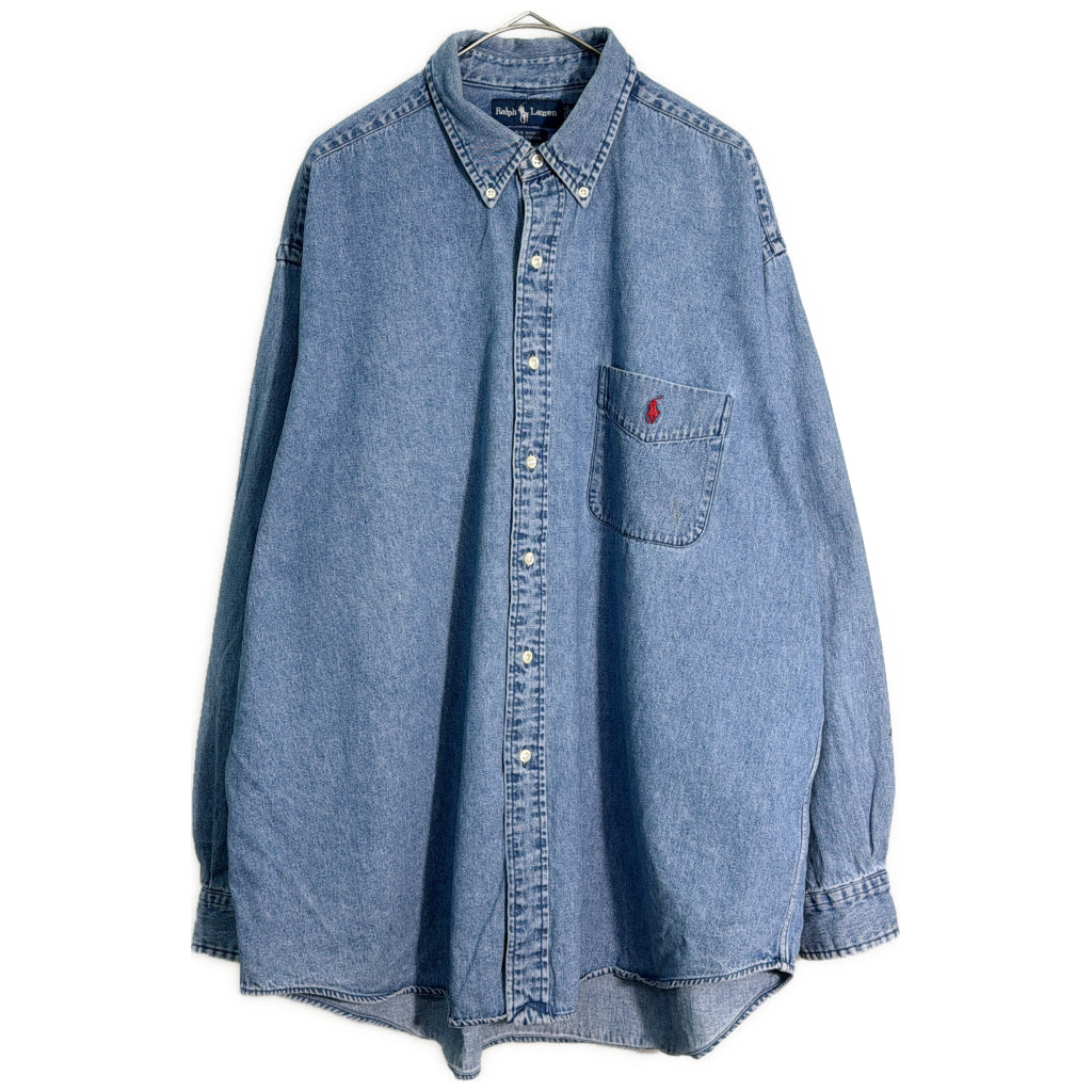 Polo by Ralph Lauren BIG SHIRT Denim Chambray Shirt